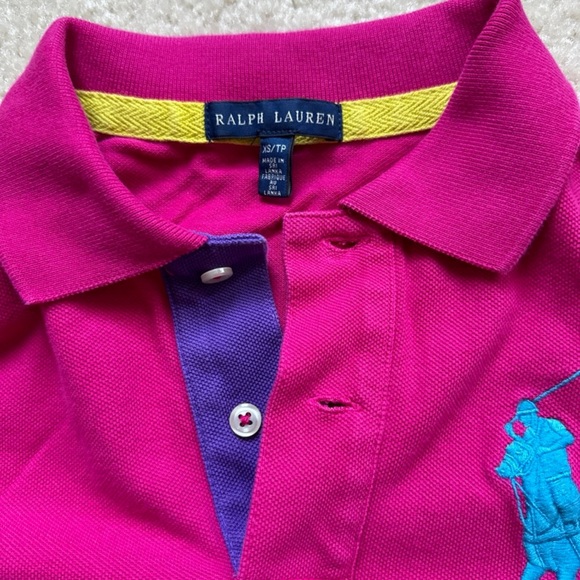 Women Ralph Lauren Polo Skinny Fit Shirt - Picture 2 of 2